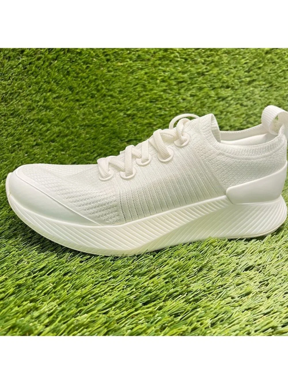 Allbirds Tree Glider Womens Size 7.5 White Athletic Running Knit Shoes Sneakers